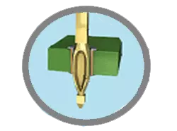 Press-fit connector assembly in PCB manufacturing process